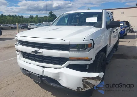 2017 Chevrolet Silverado 1500 Custom из США, поврежденный, VIN 1GCVKPEC1HZ266193